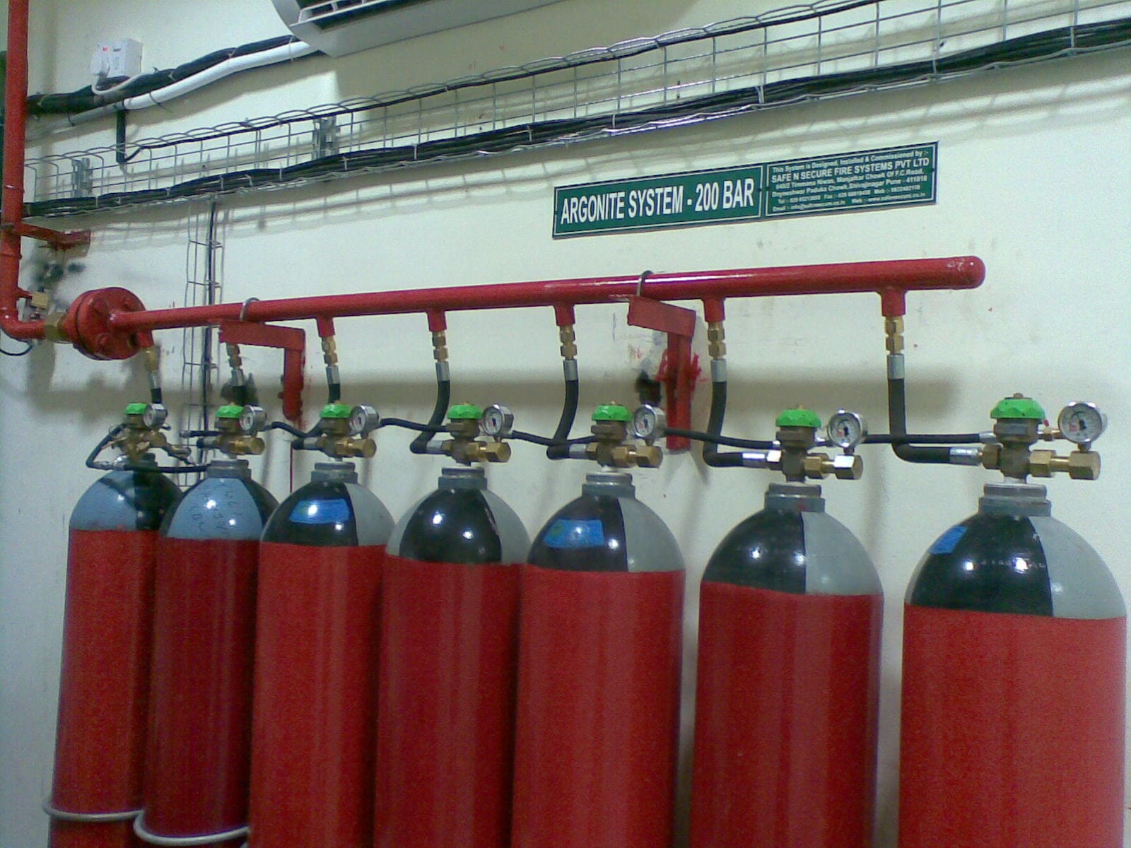 kitchen Fire Suppression System / Clean Agent System Pune India